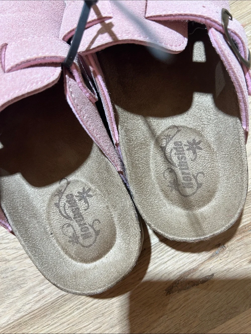 Northside Pink Suede Slip-On Moccasins